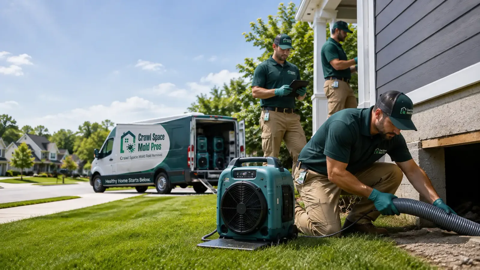 Crawl Space Mold Removal in Hinsdale, NH